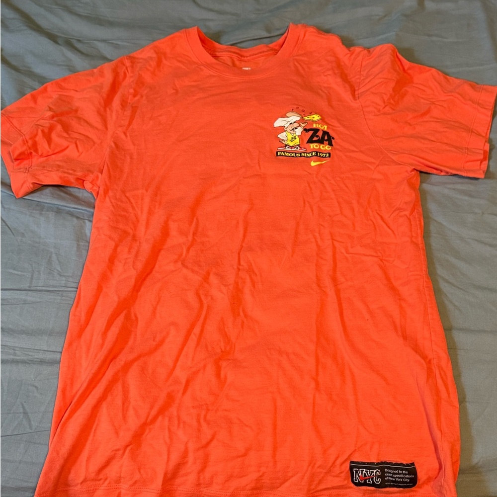 Nike NYC exclusive Orange Pizza Tee